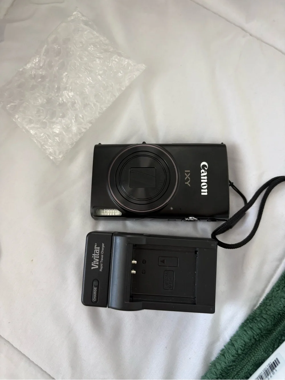 Canon IXY Compact Digital Camera - Black Finish
